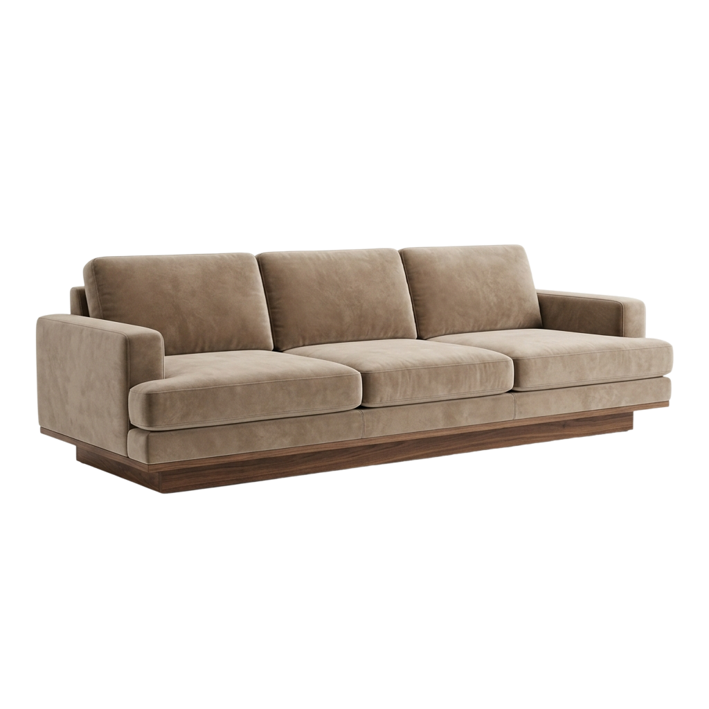 Velvet Mono Sofa
