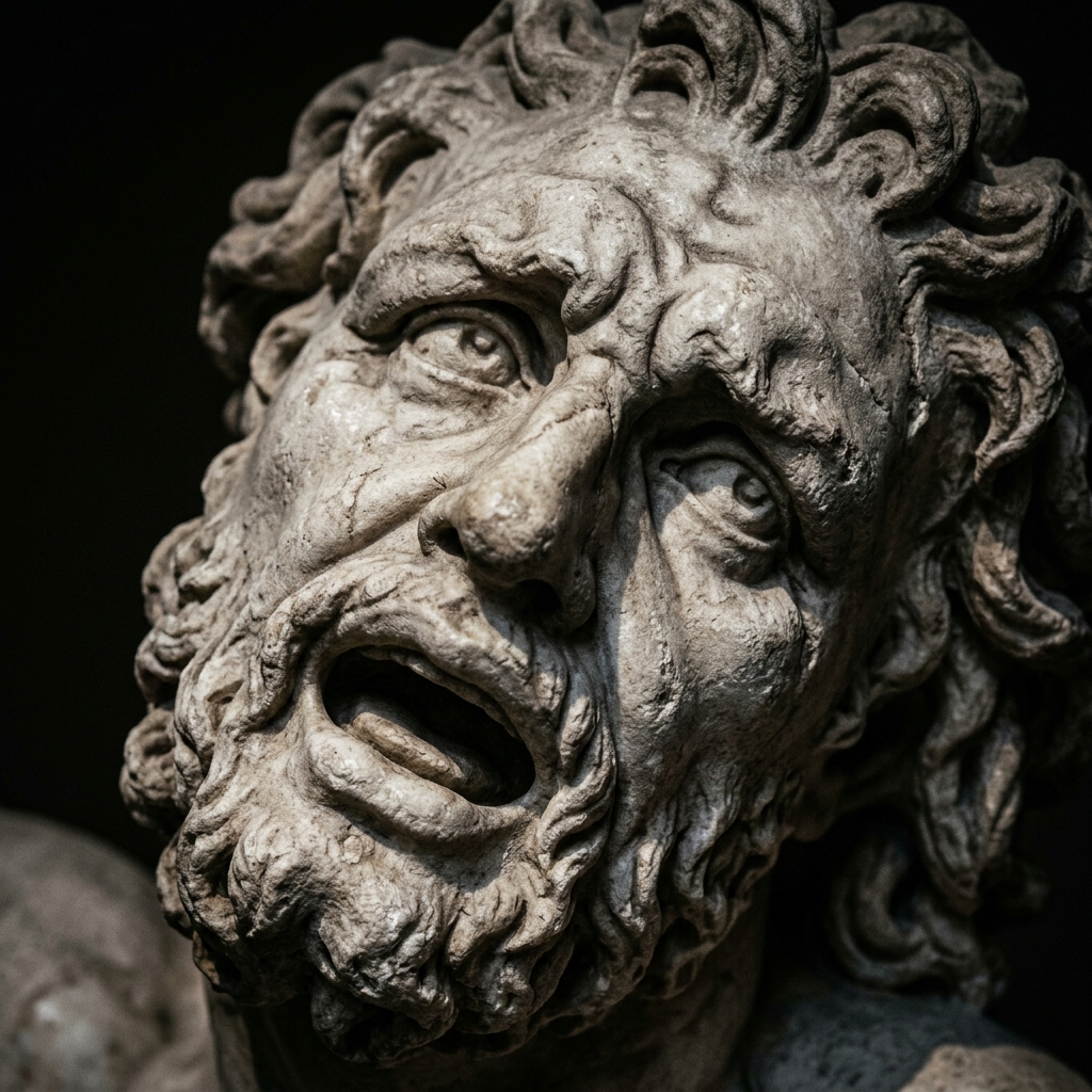 Laocoon and His Sons detail