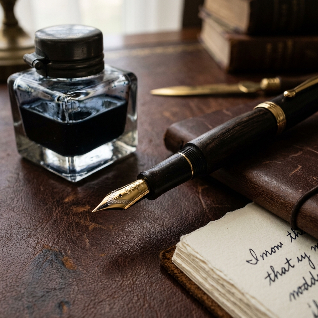 Archival Ink Fountain Pen