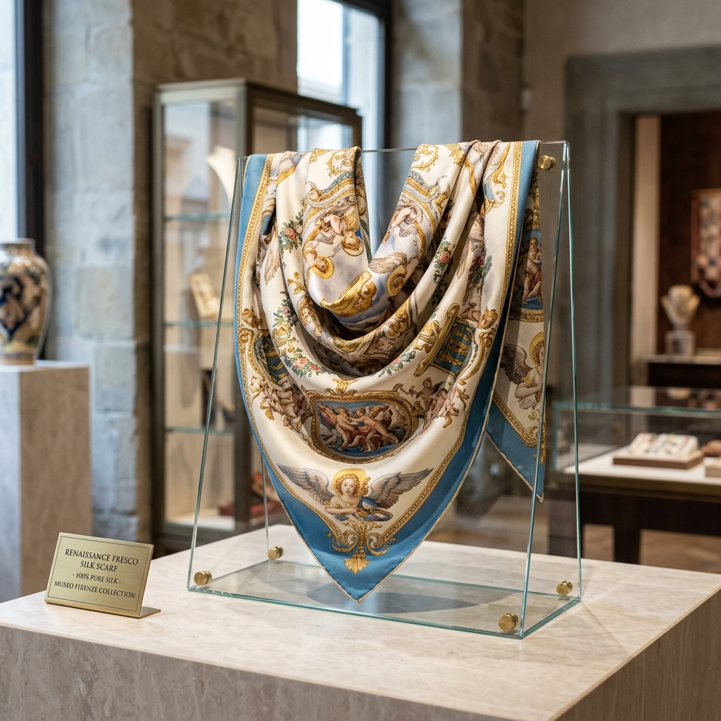Raphael Angels Silk Scarf