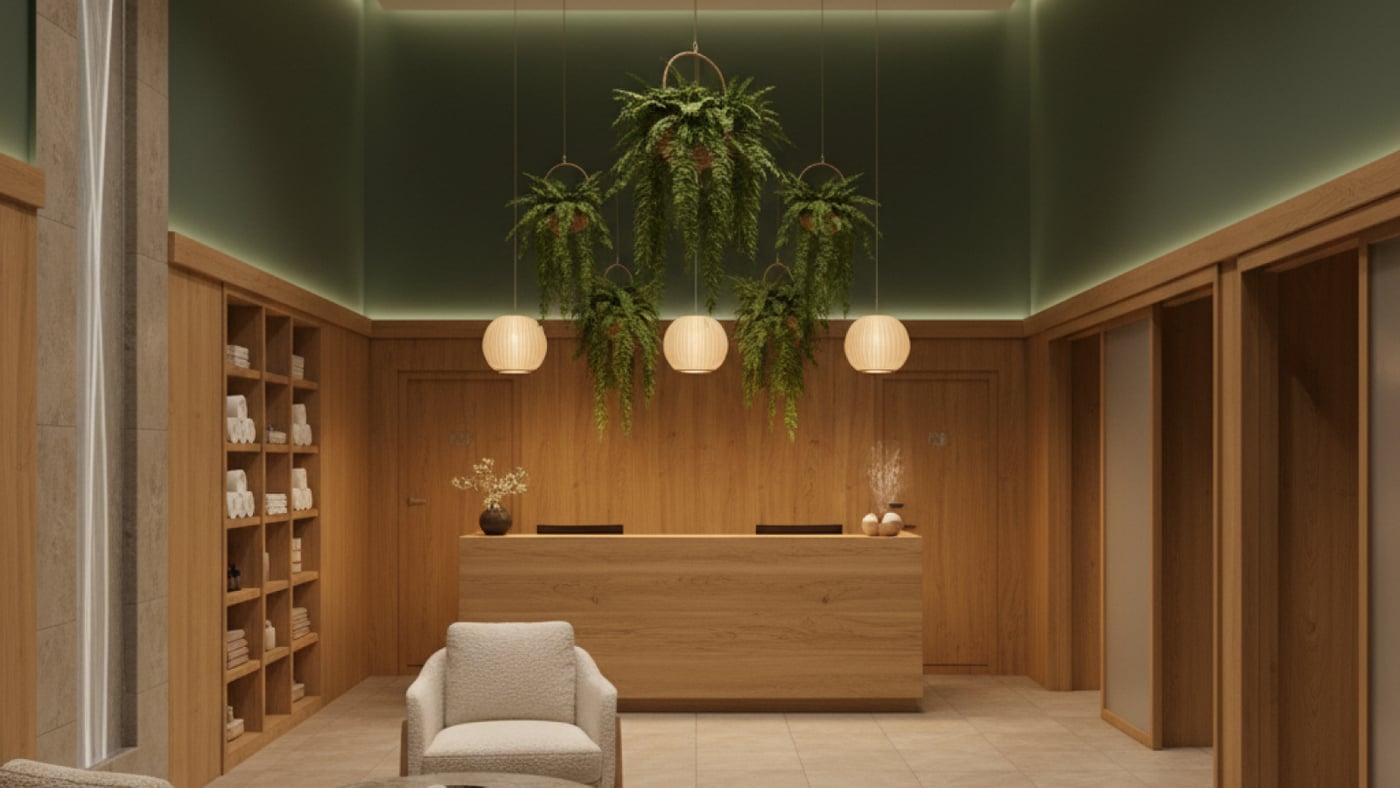 Inside our spa